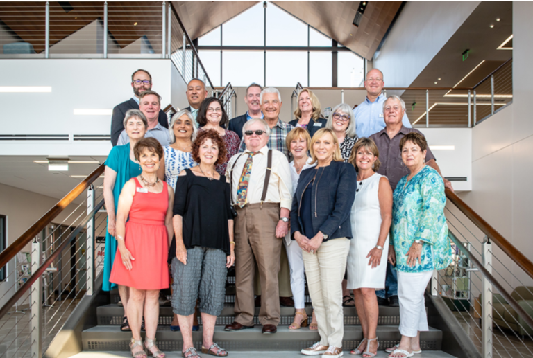 Cuesta Collegeâ€™s foundation board members. Photo by Cuesta College