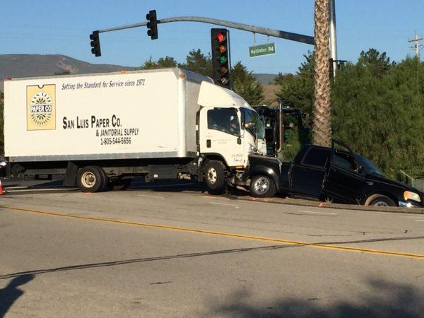 Fatal crash in front of Cuesta College