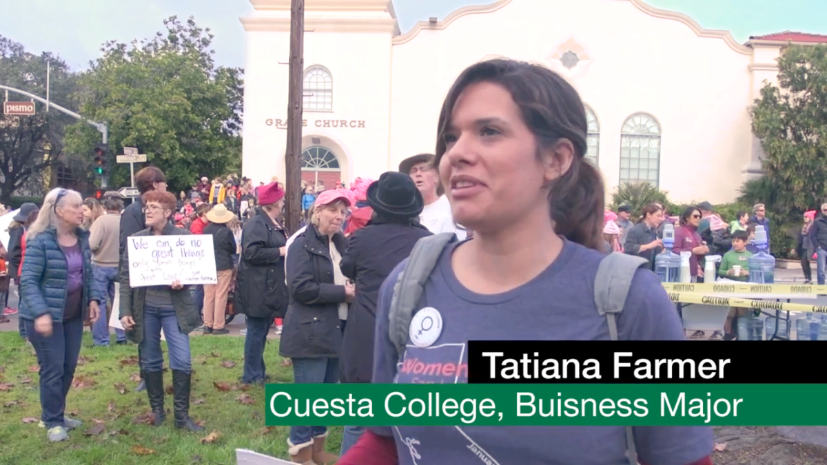 SLO Women's March Video