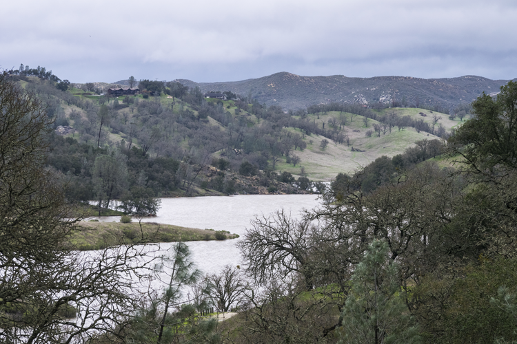 Santa Margarita Lake has seen increase in the water levels of the lake to over 100 percent and is filling up to levels not seen in years.