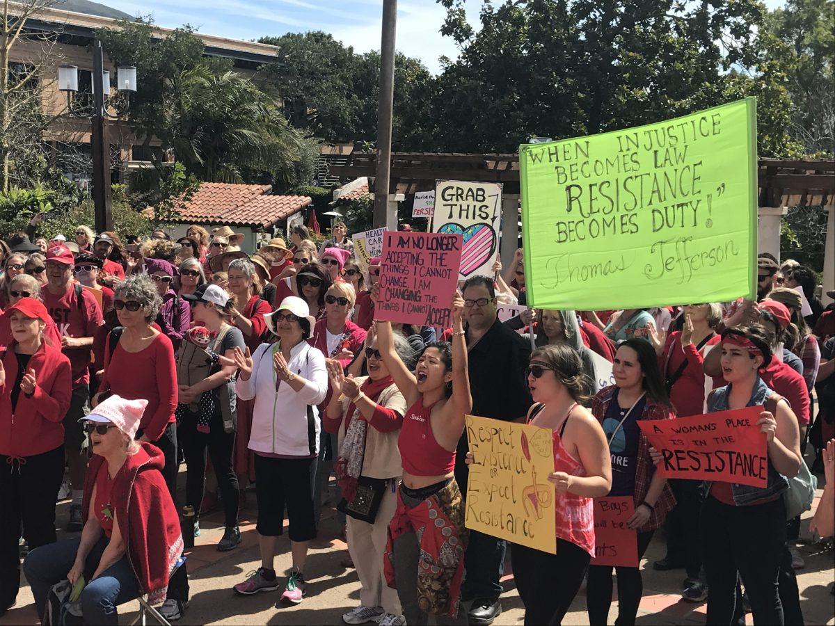 This is what democracy looks like: SLO celebrates International Women's Day