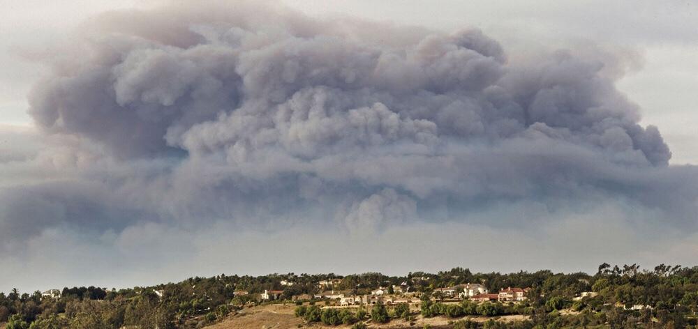 Former Cuesta student risks his life during Thomas Fire