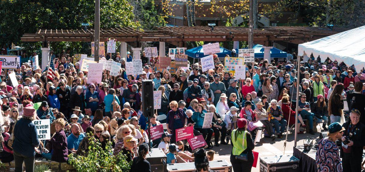 San Luis Obispo comes together during Womenâ€™s rally