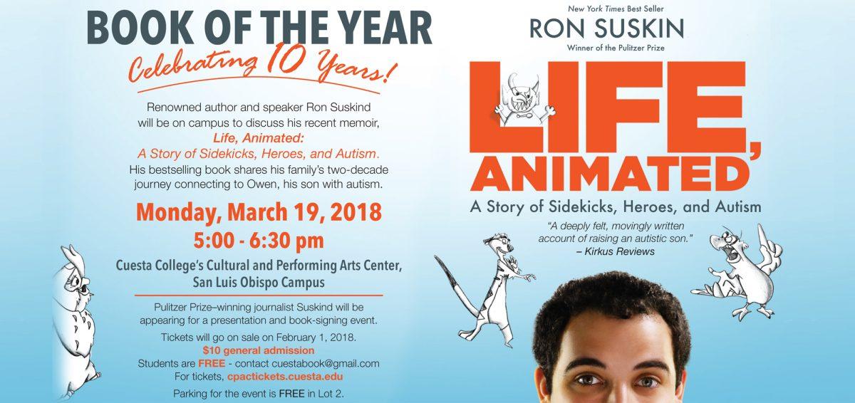 Cuesta honors author Ron Suskind with Book of the Year