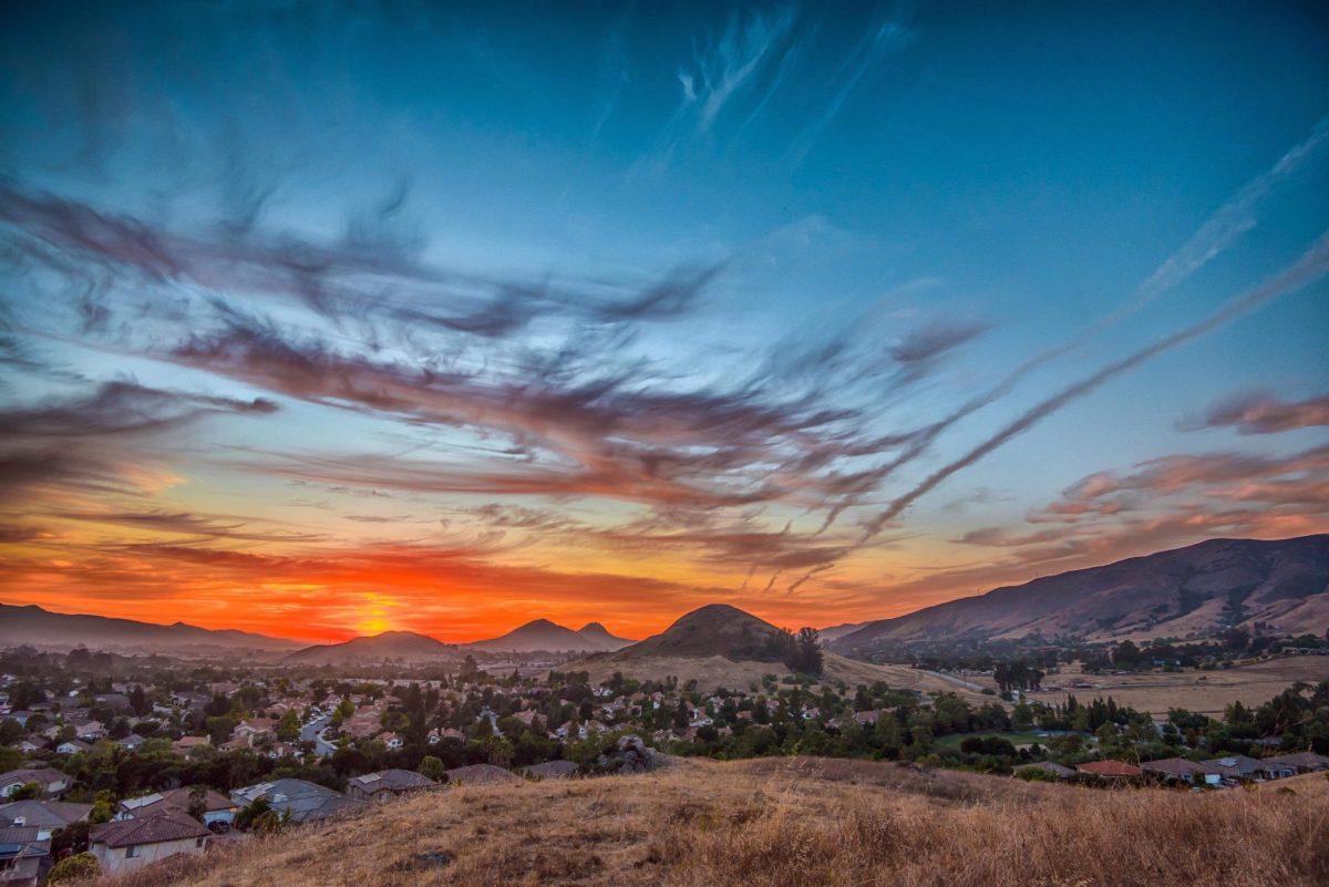 A picture of a San Luis Obispo sunset. Photo by Amy Joseph of Central Coast Pictures
