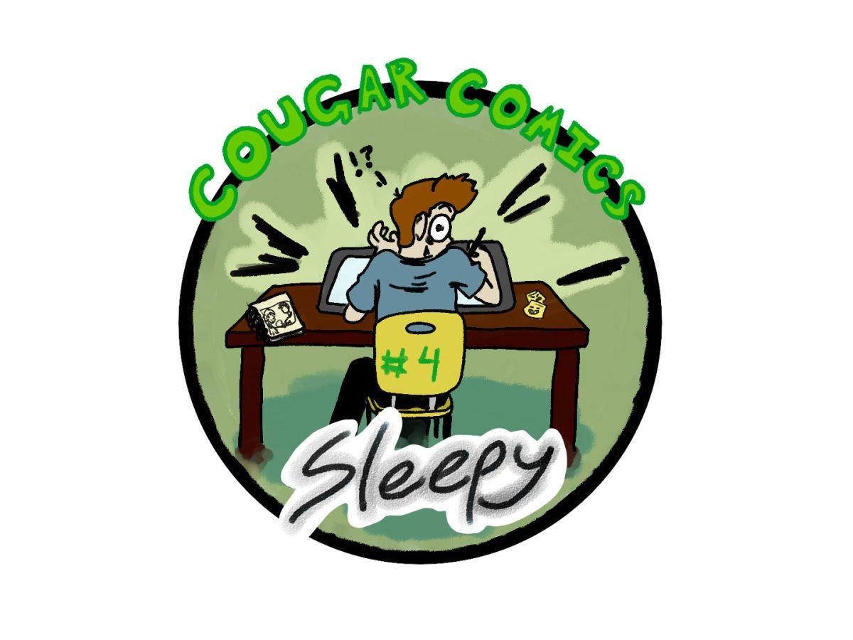 Cougar Comics #4: Sleepy. By Nathan Moran