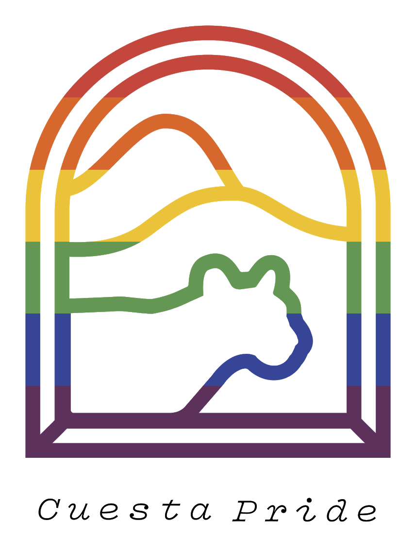 Official Cuesta Pride club logo. Photo by Cuesta Pride