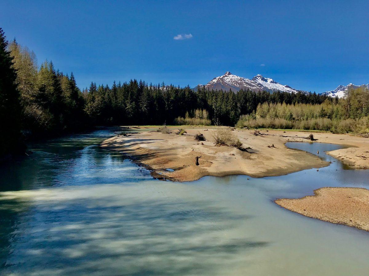 The Mendenhall River near Juneau, Alaska. Photo by Joseph Acquafresca