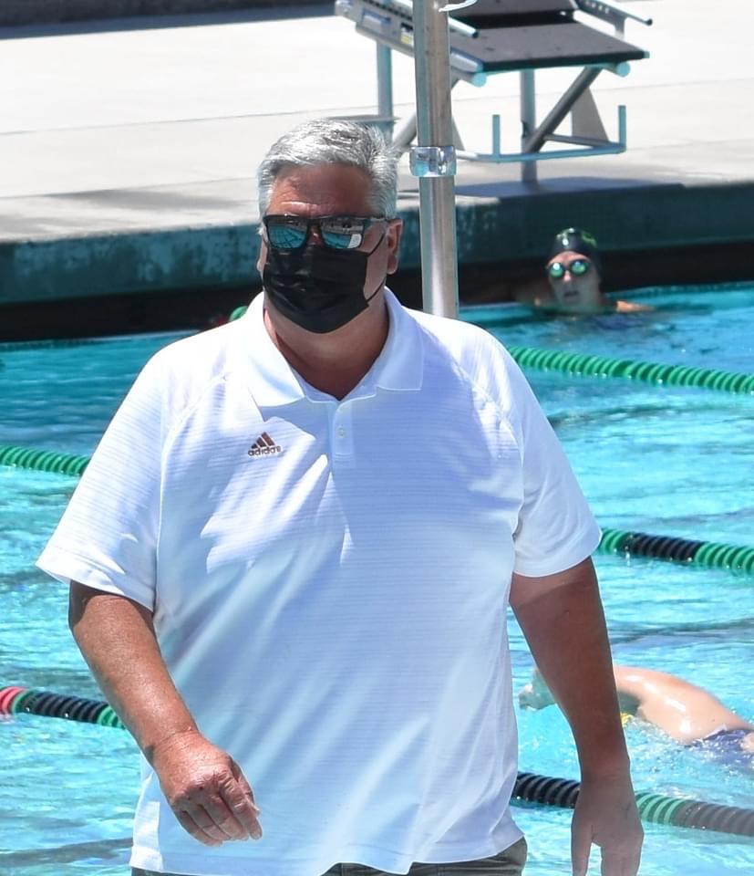 Cuesta Aquatics Program Head Coach John Marsh. Photo courtesy of Stephanie Shinkawaâ€™s Facebook page