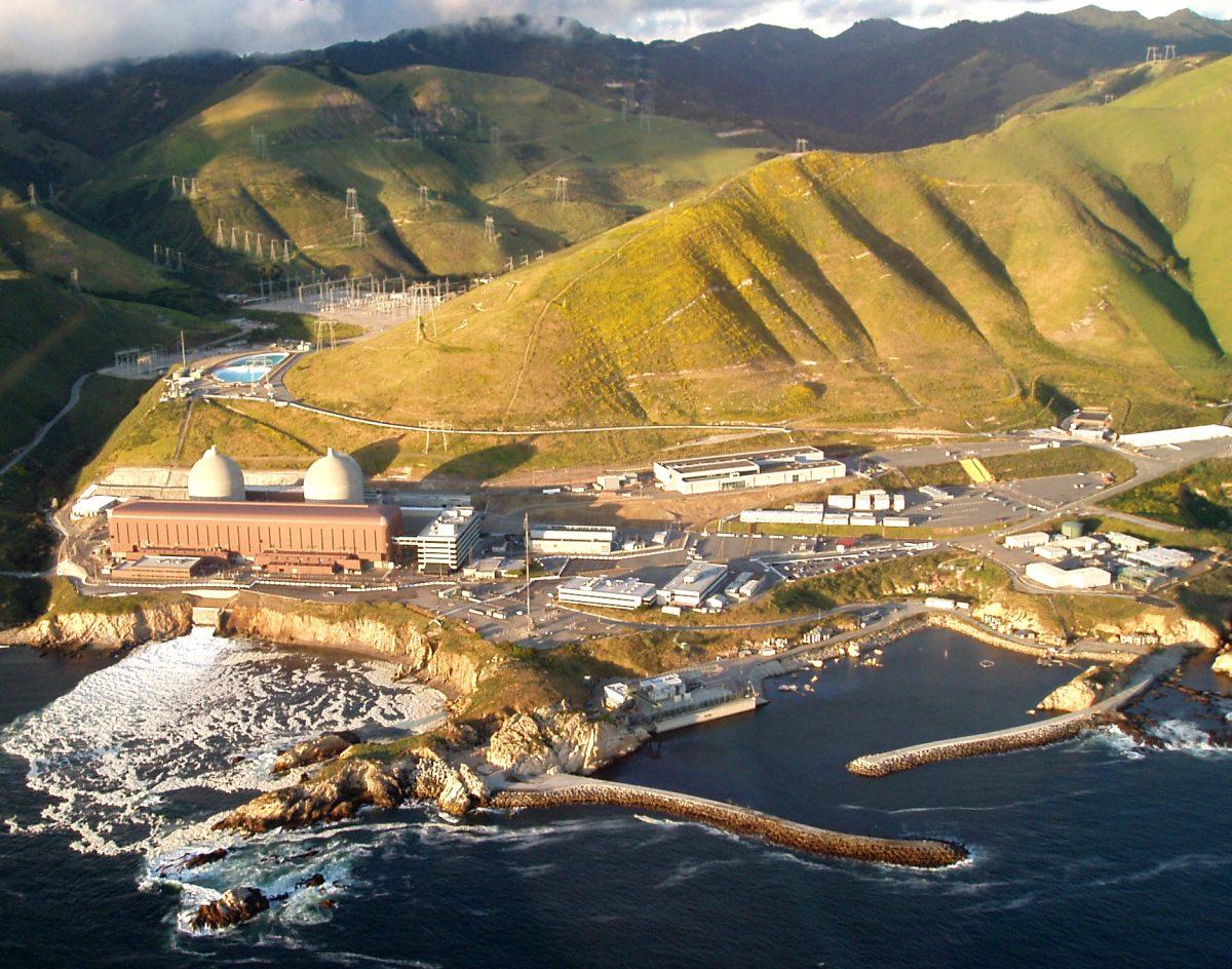 The nuclear fueled Diablo Canyon Power Plant.