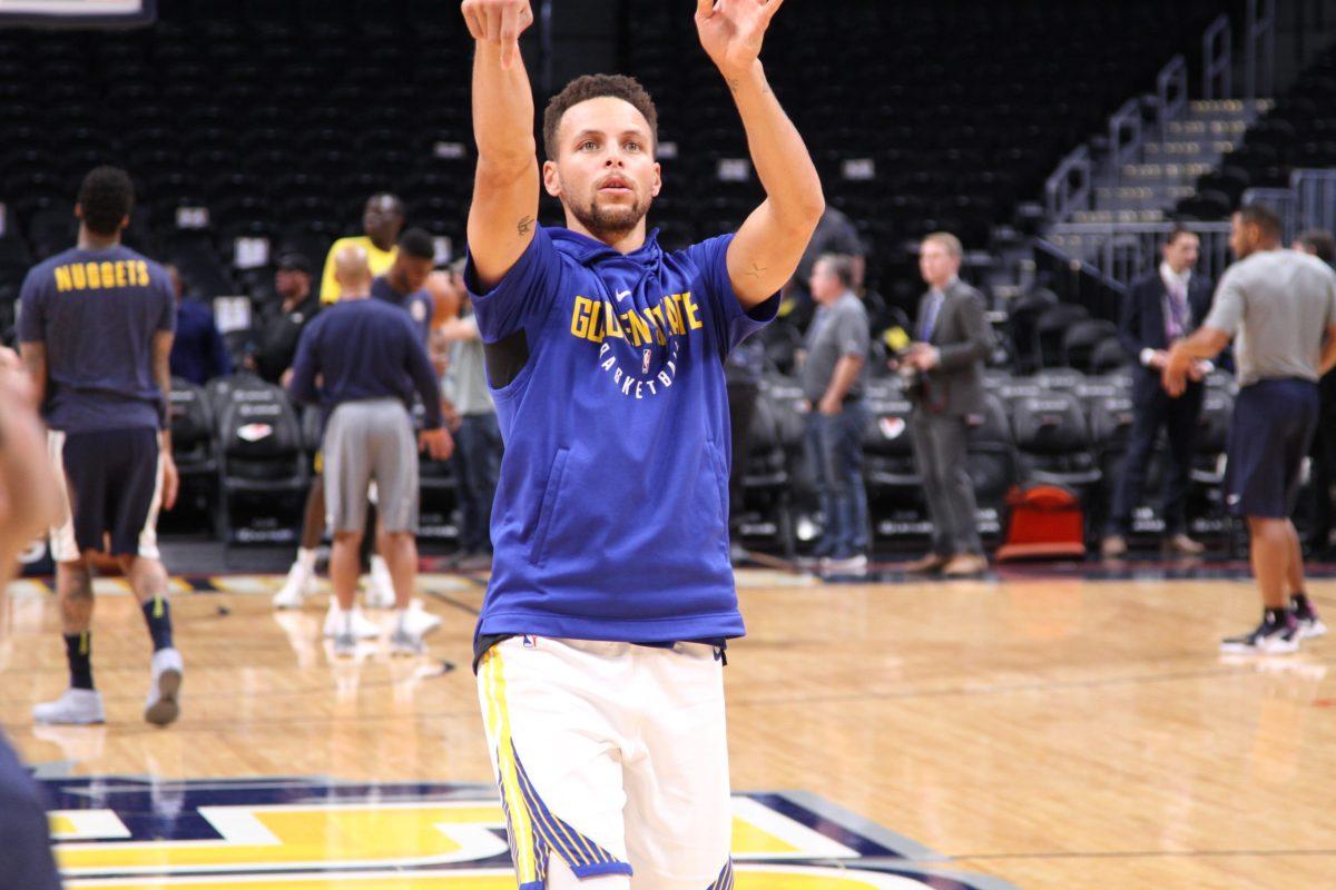 Stephen Curry. Photo by Cyrus Saatsaz