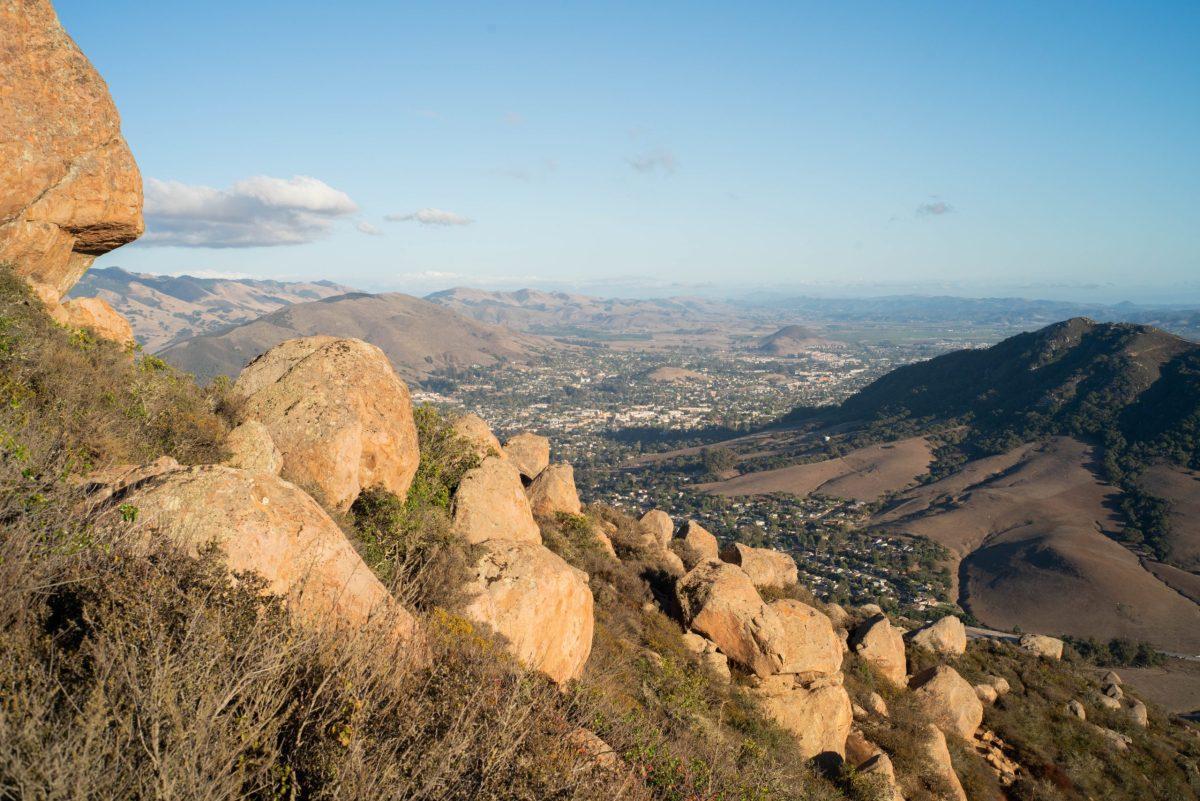 San Luis Obispo from Bishop's Peak. Photo By Dustin Gil