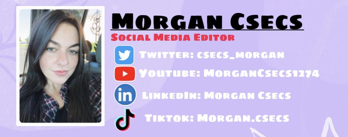 Morgan Csecs Personal Social Media Handles