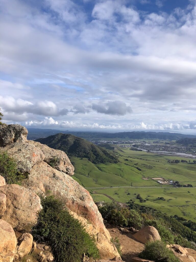 The view from Bishops Peak. Photo by Caitie Flanagan