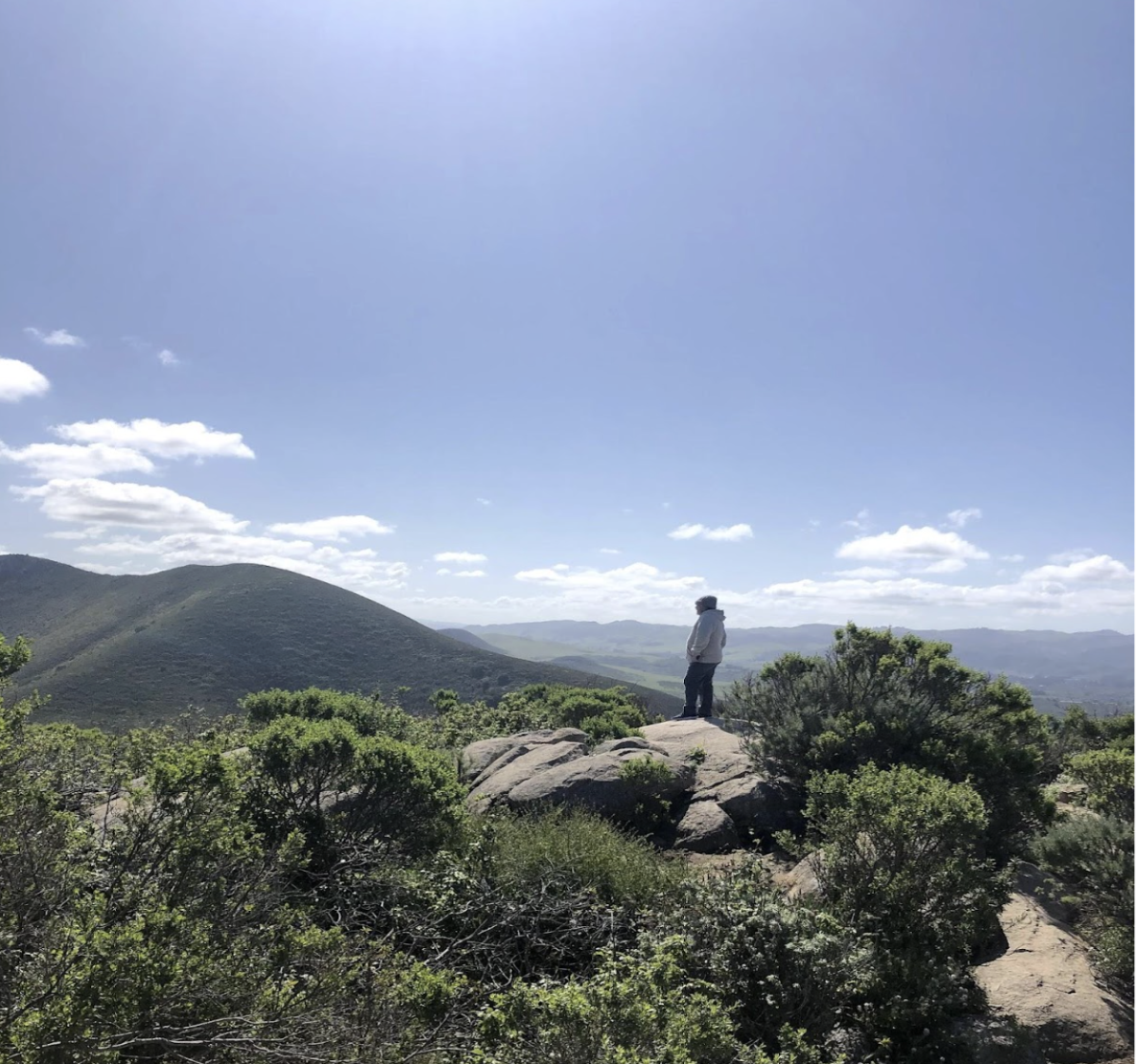 The view from the top of Black Hill trail located in Morro Bay