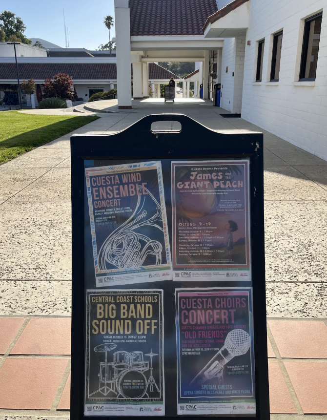 “James and the Giant Peach” will be showcased at the Harold J. Miossi Cultural and Performing Arts Center’s Experimental Theater. Directed by both Cash Costango and Kasady Riley, the show will run from Oct. 9 to Oct. 19.